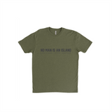 Tone on Tone No Man Is An Island T-Shirt (3 colors)