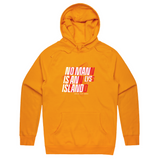 No Man is An Island Hoodies (No-Zip/Pullover)