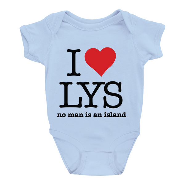 I Love LYS Onesies (2 colors)